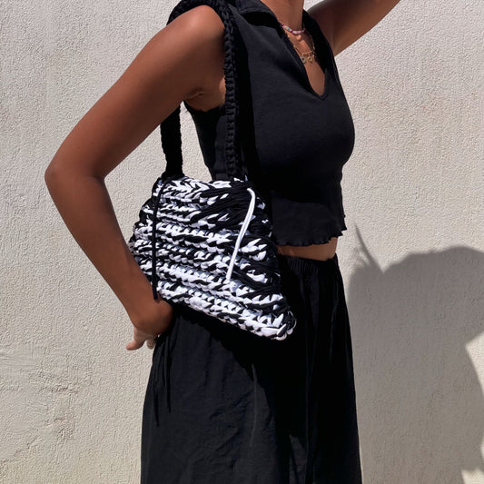 BLACK&WHITE TRAVEE BAG